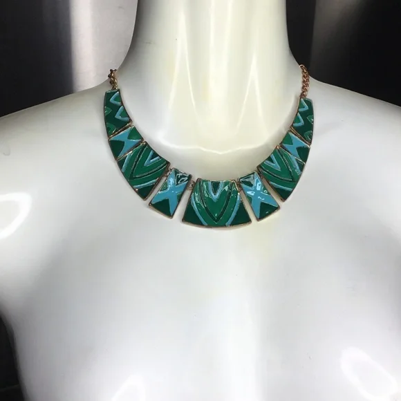 Rare vintage retro enamel jewellery - Picture 5 of 8